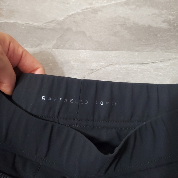 Raffaello Rossi Jogger Candy Stretch Pant. Black. Size 10 US. 28" Inseam. - Picture 8 of 13